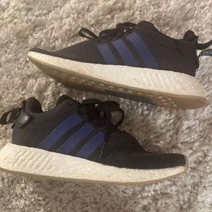 Navy blue Adidas NMD